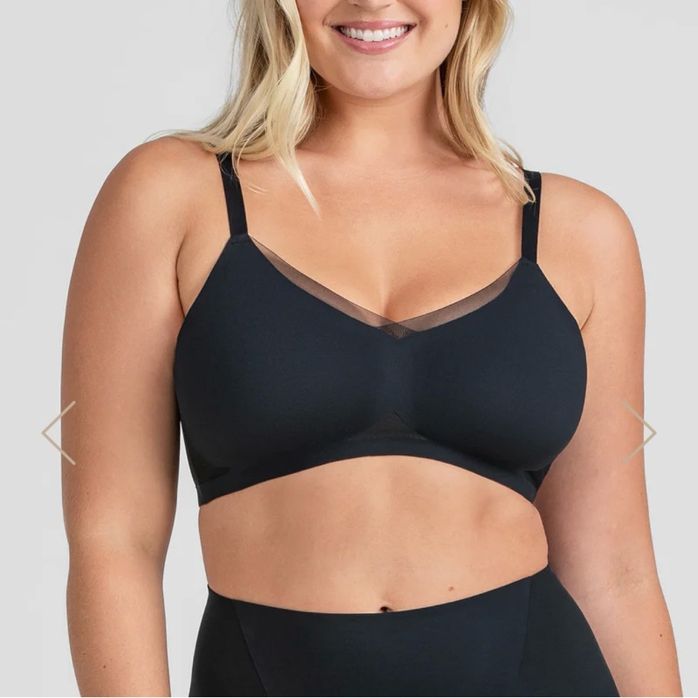 HoneyLove CrossOver Bra (Black) (1X) (Like New!)